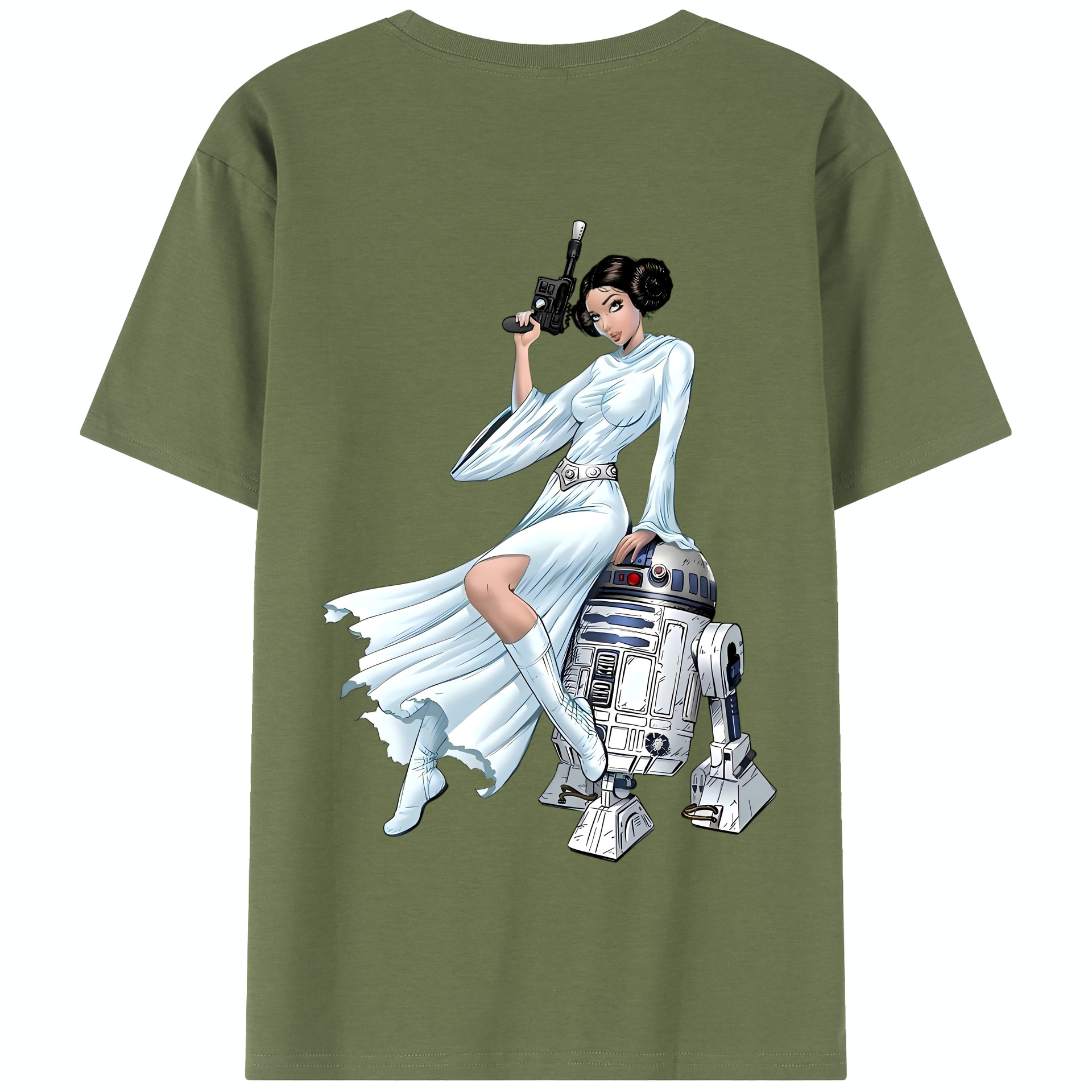（画像用） スター・ウォーズ Star Wars 綿100％半袖Tシャツ（背面プリント）
